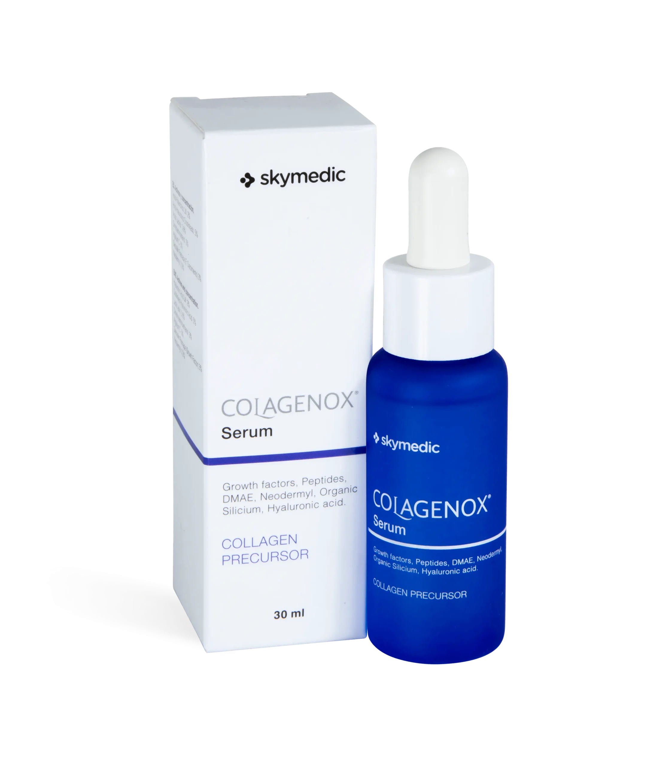 Colagenox serum 1 colagenox serum 2